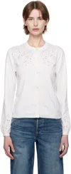 Apc Off-white Maria Cardigan In Aac Off White
