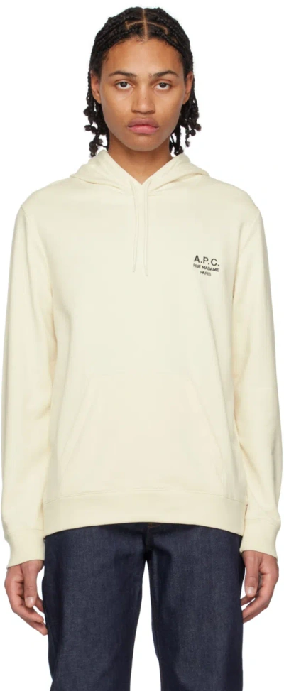 Apc Off-white Marvin Hoodie In Aac Off White