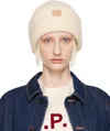 Apc Off-white Michele Beanie In Aad Ecru