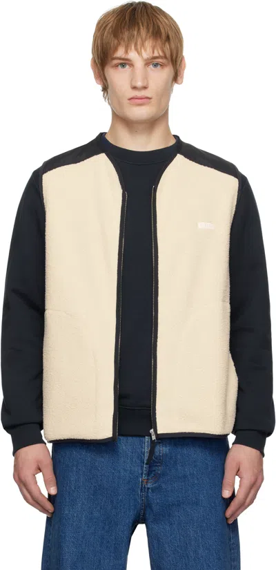 Apc Off-white Nate Brodé Vest In Aac Off White