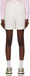 Apc Off-white Nola Shorts In Aac Off White