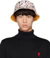 Apc Off-white Reversible Mark Bucket Hat In Aac Off White