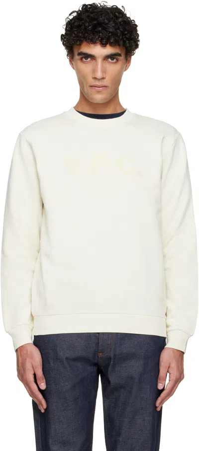 Apc Off-white Standard Grand 'vpc' Sweatshirt
