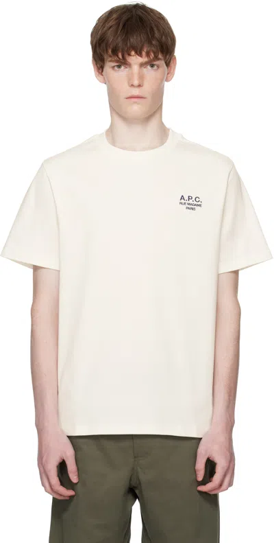 Apc Standard Rue T-shirt In Neutral