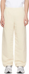 Apc Off-white Tame Impala Edition Cutback Sweatpants In Aad Ecru