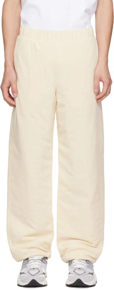 Apc Off-white Tame Impala Edition Cutback Sweatpants In Aad Ecru