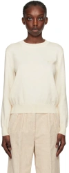 Apc Off-white Vera Sweater In Tah Off-white/aprico