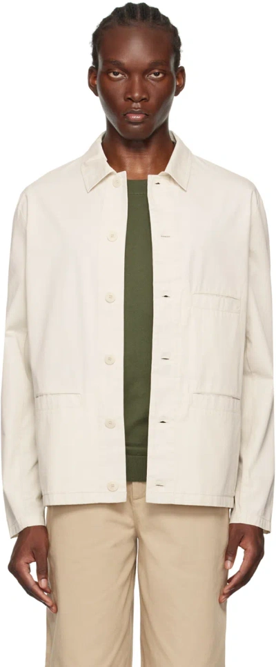 Apc Off-white Vianney Jacket In Aag Chalk