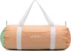 Apc Orange & Green Asics Edition Gym Duffle Bag In Saa Multicolore
