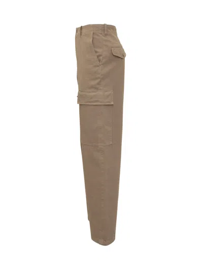 A.p.c. Apc Organic Cotton Cargo Trousers In Beige