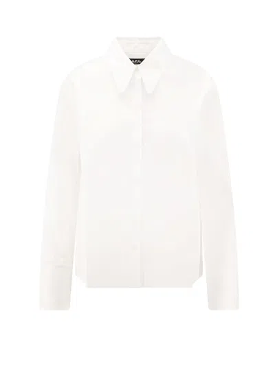Apc Organic Cotton Shirt In Multi