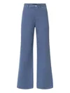 Apc Organic-cotton Trousers In Blue