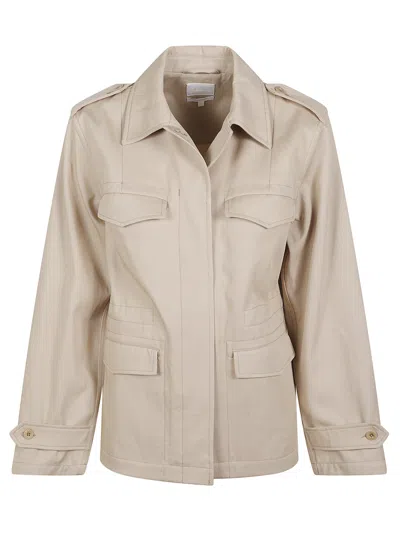 Apc A.p.c. Organic Cotton Women's Mini Jacket In Neutral