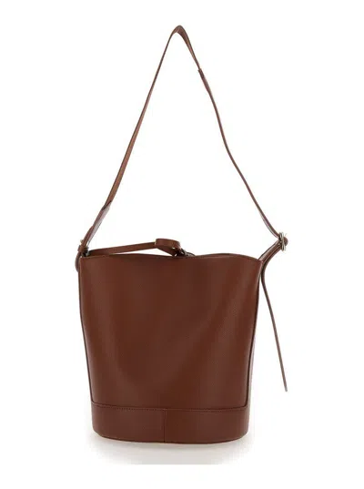 Apc Brown Ana Bag In Cad Hazelnut