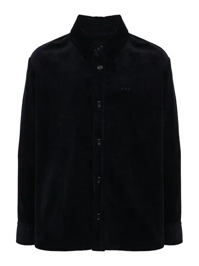 Apc Outerwear In Blue