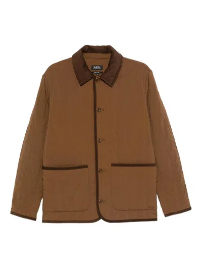 APC CHAQUETA CASUAL - MARRÓN