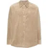 Apc Beige Bobby Shirt In Neutral