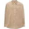 Apc Beige Bobby Shirt