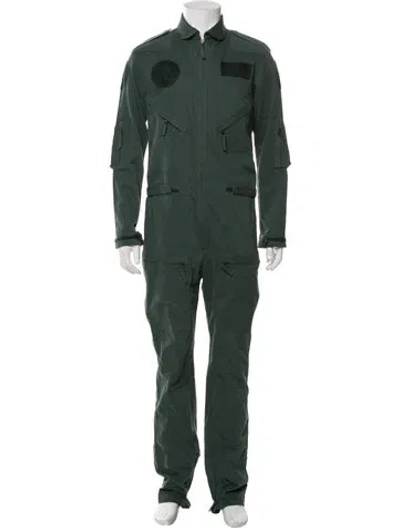 Pre-owned A.p.c. Overalls In Green