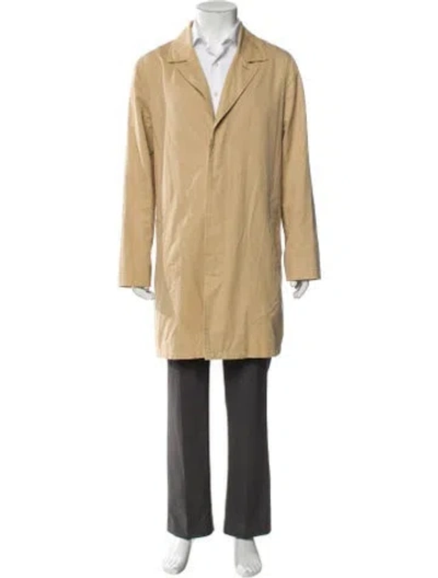 Pre-owned Apc Overcoat In Neutral