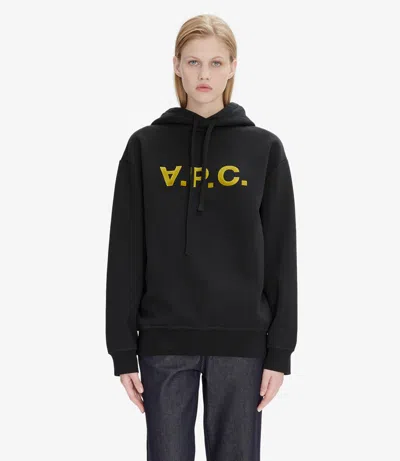 Apc Oversize Grand Vpc Hoodie (w) S Black / Khaki