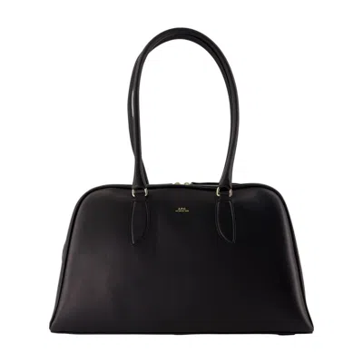 A.p.c. Paloma Shoulder Bag -  - Leather - Black