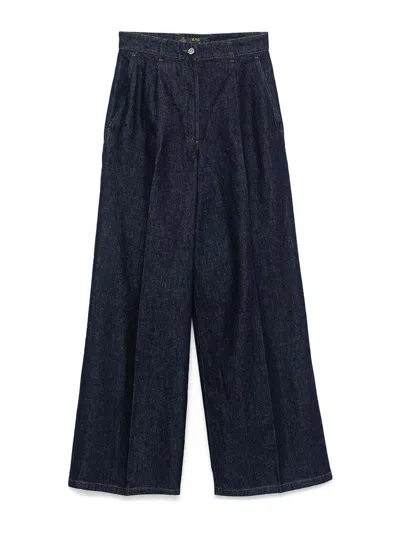 APC PANTALÓN CASUAL - AZUL