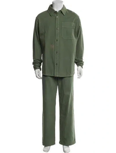 Pre-owned A.p.c. Pant Set In Green