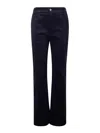 Apc A.p.c. Straight Leg Corduroy Pants In Black