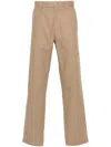 Apc A.p.c. Pantalon Mathurin In Beige