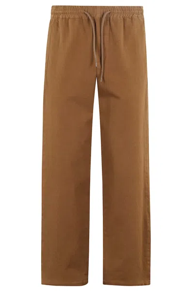 Apc Pantalon Vincent In Cag Tobacco