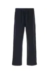 Apc Cotton Pant With Elastic Waistband And Cropped Length