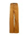 Apc A.p.c. Pantalone Elisabeth Caramel In Brown