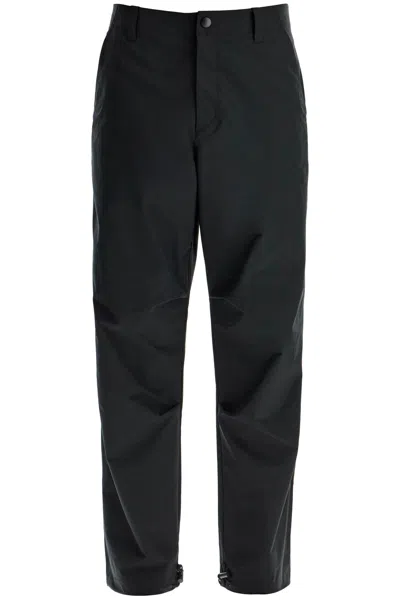 Apc Pantaloni Mashi In Tessuto Tecnico In Black