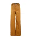 Apc A.p.c. Pantalone Elisabeth Caramel In Brown