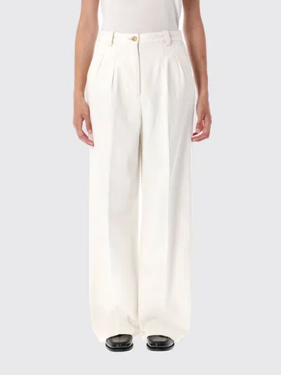 APC PANTS A. P.C. WOMAN COLOR BEIGE,H28600022