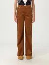 Apc Elisabeth Trousers In Brown