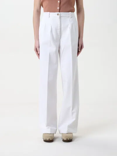 Apc A.p.c. Straight Leg Tailored Trousers In White