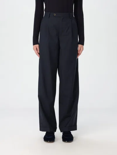 Apc Pants A. P.c. Woman Color Blue In Black