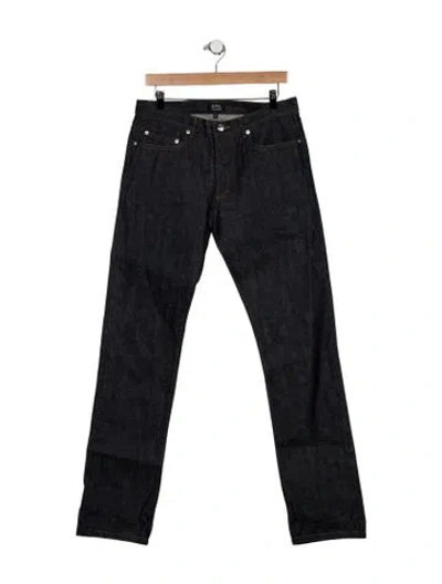 Pre-owned A.p.c. Pants In Blue