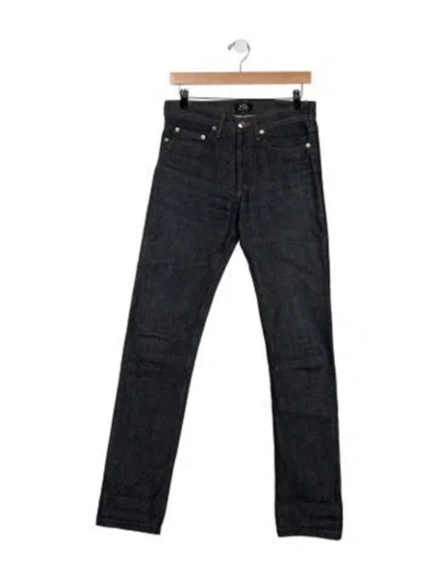Pre-owned A.p.c. Pants In Blue