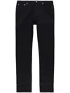 Apc Black New Standard Jeans In Lzz Noir
