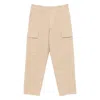 A.p.c. A. P.c. Cotton Cargo Trousers In Neutral