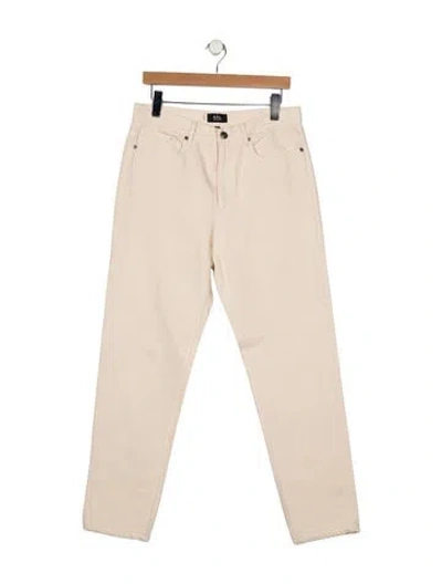 Pre-owned Apc Pants In Neutral