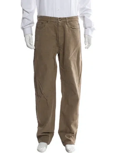 Pre-owned Apc Pants In Neutral
