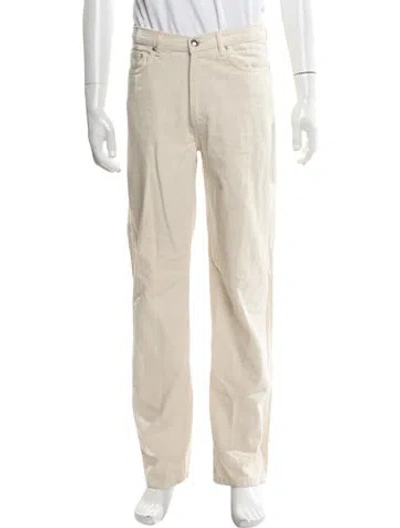 Pre-owned A.p.c. Pants In Neutral