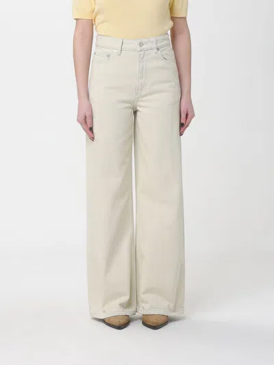 Apc Pants Woman A.p.c. In Neutral