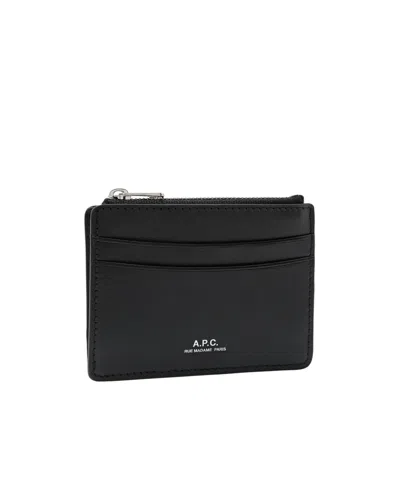 Apc Paris Cardholder In Black
