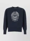 Apc A.p.c. X Marc Jacobs Long-sleeved Crewneck Sweatshirt In Blue