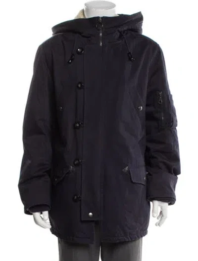 Pre-owned Apc Parka In Blue